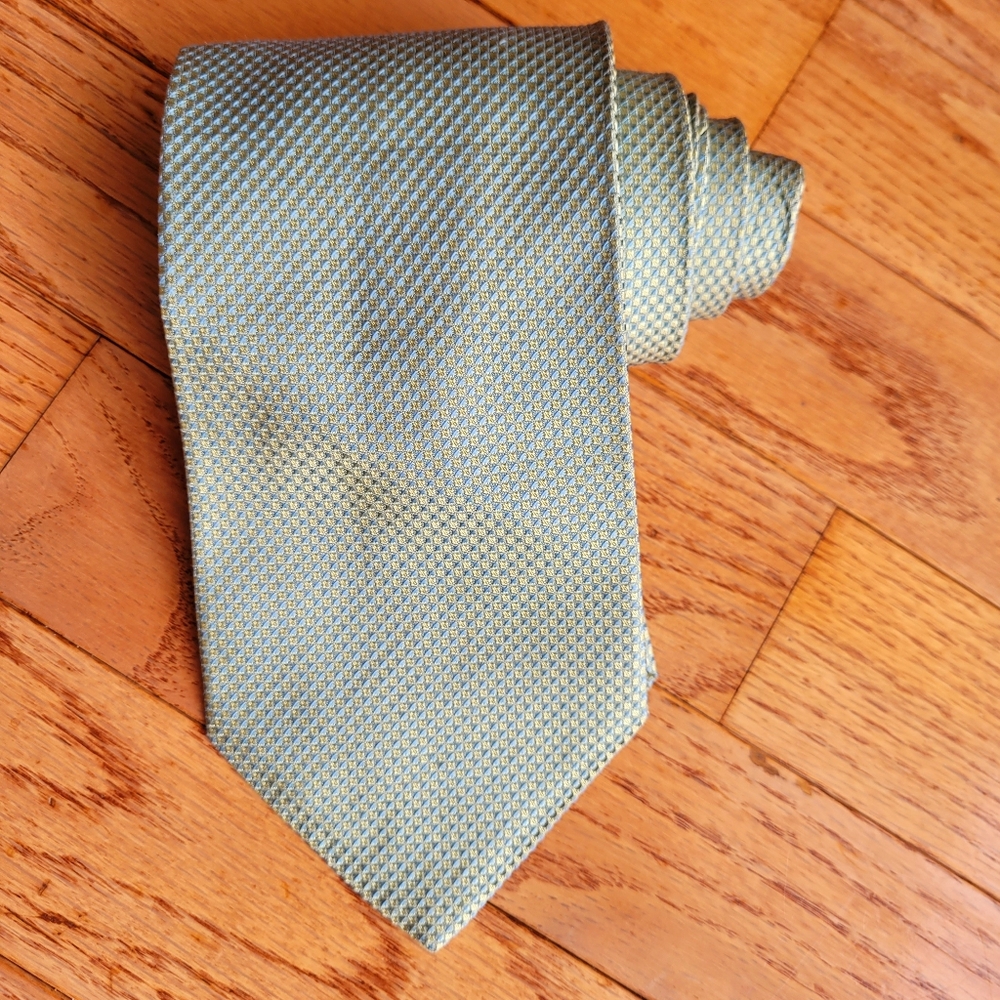 BOSS Hugo Boss Neck Tie 100% Silk Geometric 58"